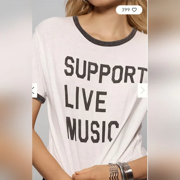 Original Retro Brand Support Live Music Tee - Medium - NWOT - Picture 4 of 9